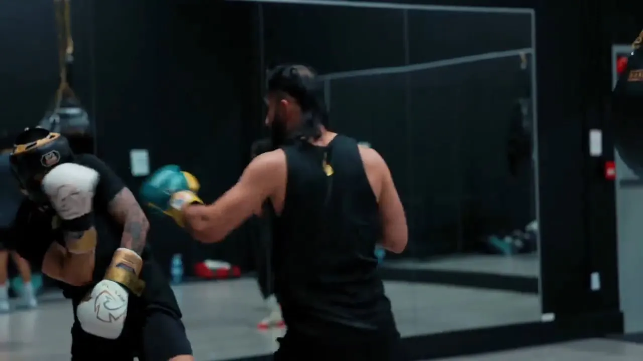 Mitt work at The Boxer’s Club